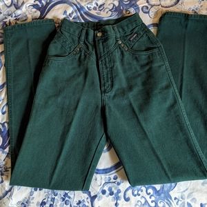 Vintage Rockies High Rise Jeans size 27/5 Green